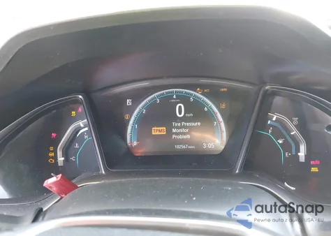 2020 Honda Civic Ex z USA, uszkodzony, nr VIN SHHFK7H64LU207162